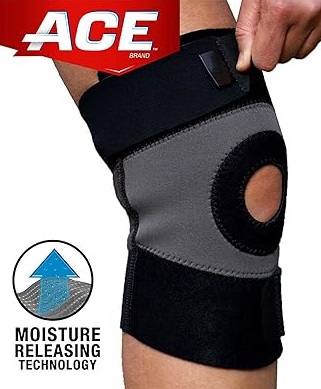 ACE Knee Braces: Adjustable Fitted Knee Support ACE Knee Braces: Adjustable Fitted Knee Support