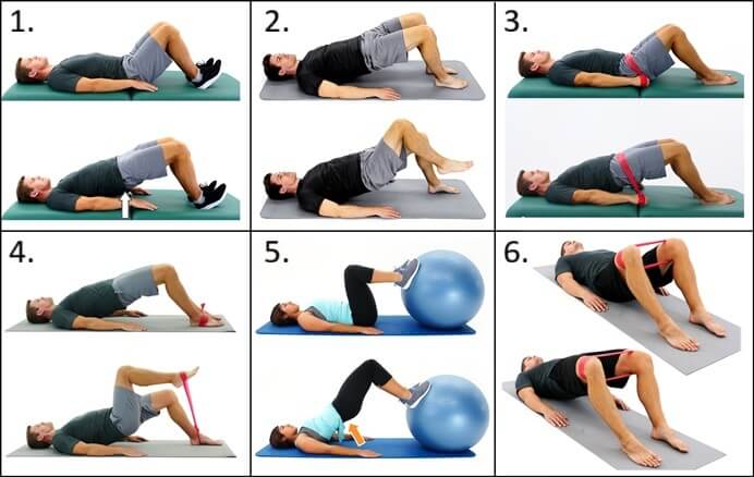 Bridge Exercises For Hip Problems: Some great twists on the classic bridge exercise to improve hip strength, stability and control Bridge Exercises For Hip Problems: Some great twists on the classic bridge exercise to improve hip strength, stability and control