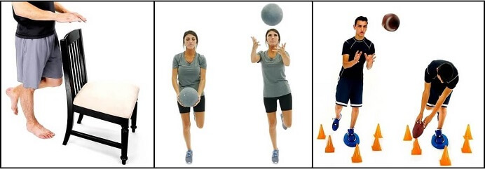 Hamstring Strain Balance Exercises: a vital part of rehab after a pulled hamstring to reduce the risk of re-injury