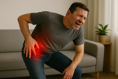 Hip Pain Diagnosis: Find out what is causing your pain using our handy hip pain location diagrams Hip Pain Diagnosis: Find out what is causing your pain using our handy hip pain location diagrams