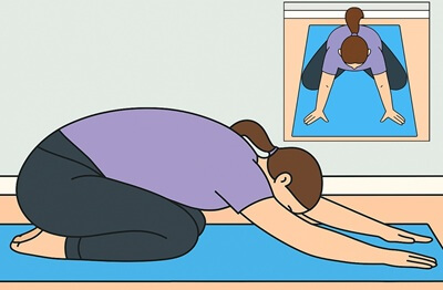 Inner Hip Pain Stretches: Frog Pose Inner Hip Pain Stretches: Frog Pose