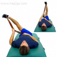 ITB stretches are a great way to help stretch the lateral retinaculum