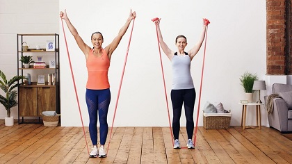 Many celebrities recognise the benefits of resistance bands including Olympic champion Jess Ennis-Hill
