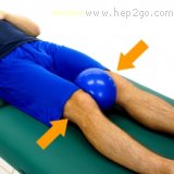 exercises squeeze vmo patella patellar strengthening clench buttocks maltracking