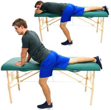 Hip Stretching Exercises: Lying Hip Flexor Stretch. Approved use hep2go.com Hip Stretching Exercises: Lying Hip Flexor Stretch. Approved use hep2go.com
