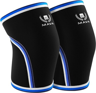 Mava Compression Elastic Knee Sleeves Mava Compression Elastic Knee Sleeves