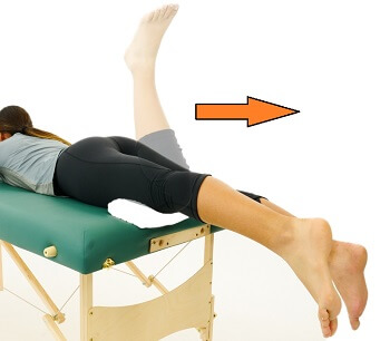 Prone knee hangs are a great way to reduce knee stiffness and regain end range knee extension Prone knee hangs are a great way to reduce knee stiffness and regain end range knee extension