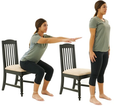 Quadriceps Strengthening Exercises: Sit to Stand.