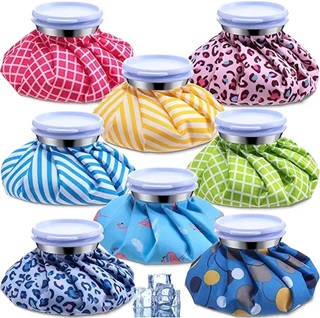 Reusable ice bags are a great way for applying knee ice wraps Reusable ice bags are a great way for applying knee ice wraps