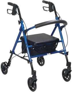 Seated Roller Walker Frames are really useful during longer term knee replacement recovery time Seated Roller Walker Frames are really useful during longer term knee replacement recovery time