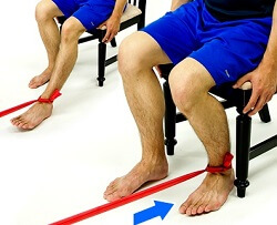 seated knee flexion