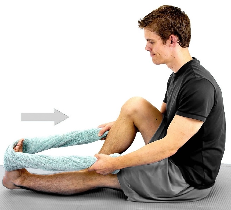Seated Soleus Stretch Seated Soleus Stretch